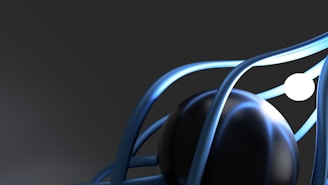 Illustration of spinors interacting within curved manifolds around a black hole's gravitational field.