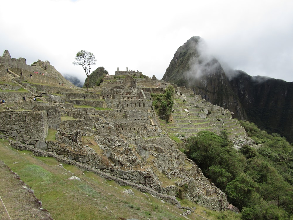 Las ruinas de la antigua ciudad de Macacaca Picach