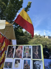 Colorful banner showing Latin America and Asia connection with cultural symbols.