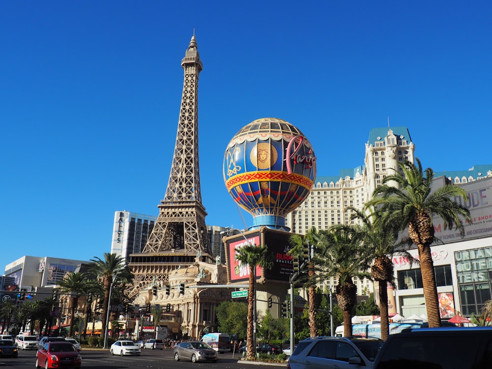 the eiffel tower towering over the city of paris