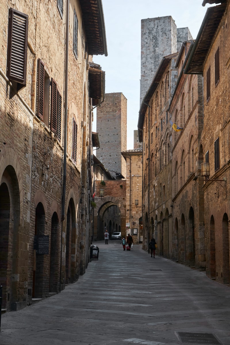 San Gimignano medieval towers Tuscany