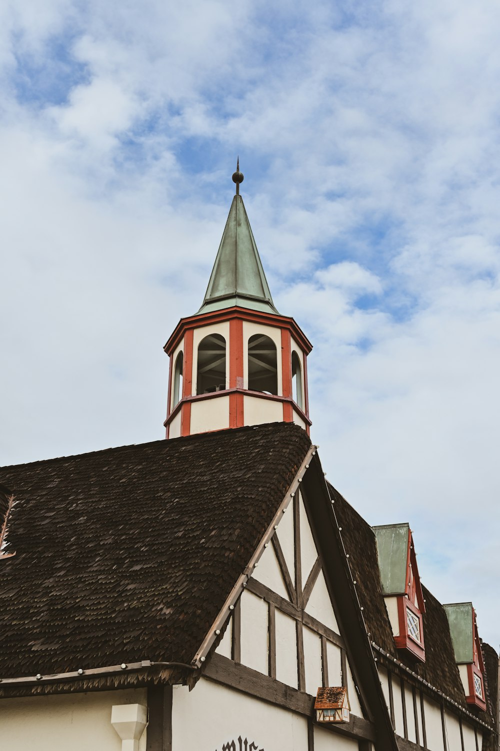 a building with a clock tower on top of it