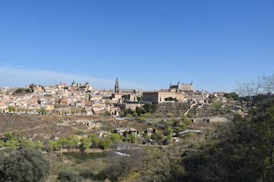 A scenic view of a historic city during a guided tour included in our packages.