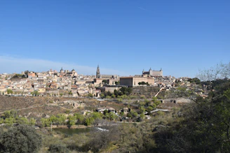 A scenic view of a historic city during a guided tour included in our packages.