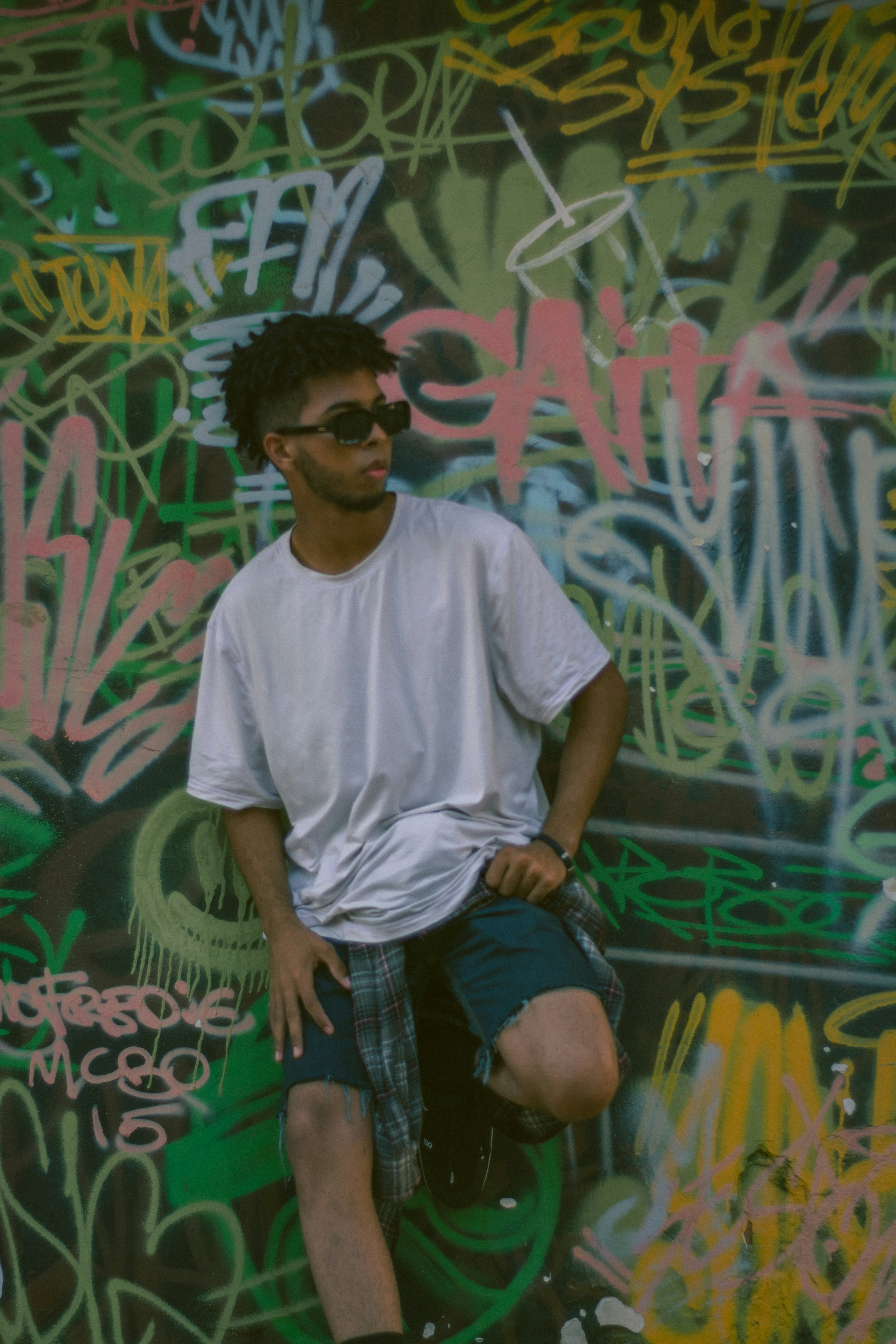 Bold Afro Streetwear Tee