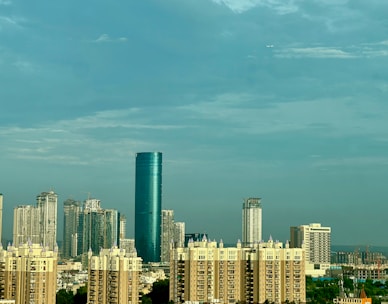 A modern skyline representing real estate investments.