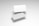 Two blank white business cards are positioned on a light gray surface. One card is slightly elevated above the other, creating a shadow and adding a sense of depth to the image.