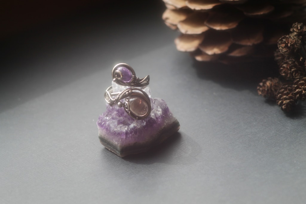 Amethyst Beaded Bracelet