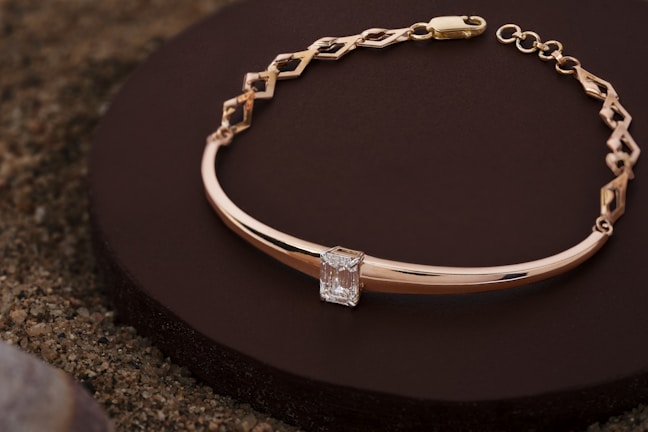 A luxurious bracelet featuring a blend of diamonds and gold, showcasing craftsmanship.