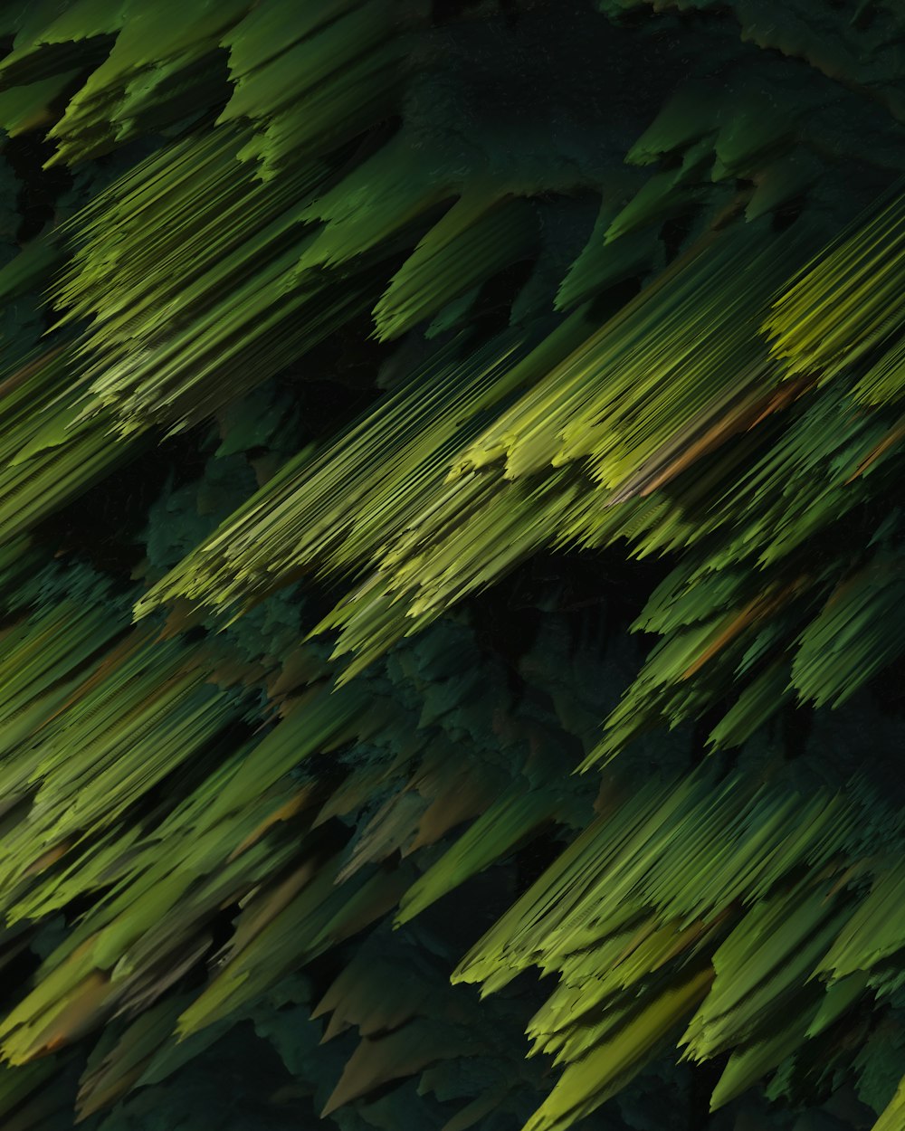 a close up of a bunch of green plants