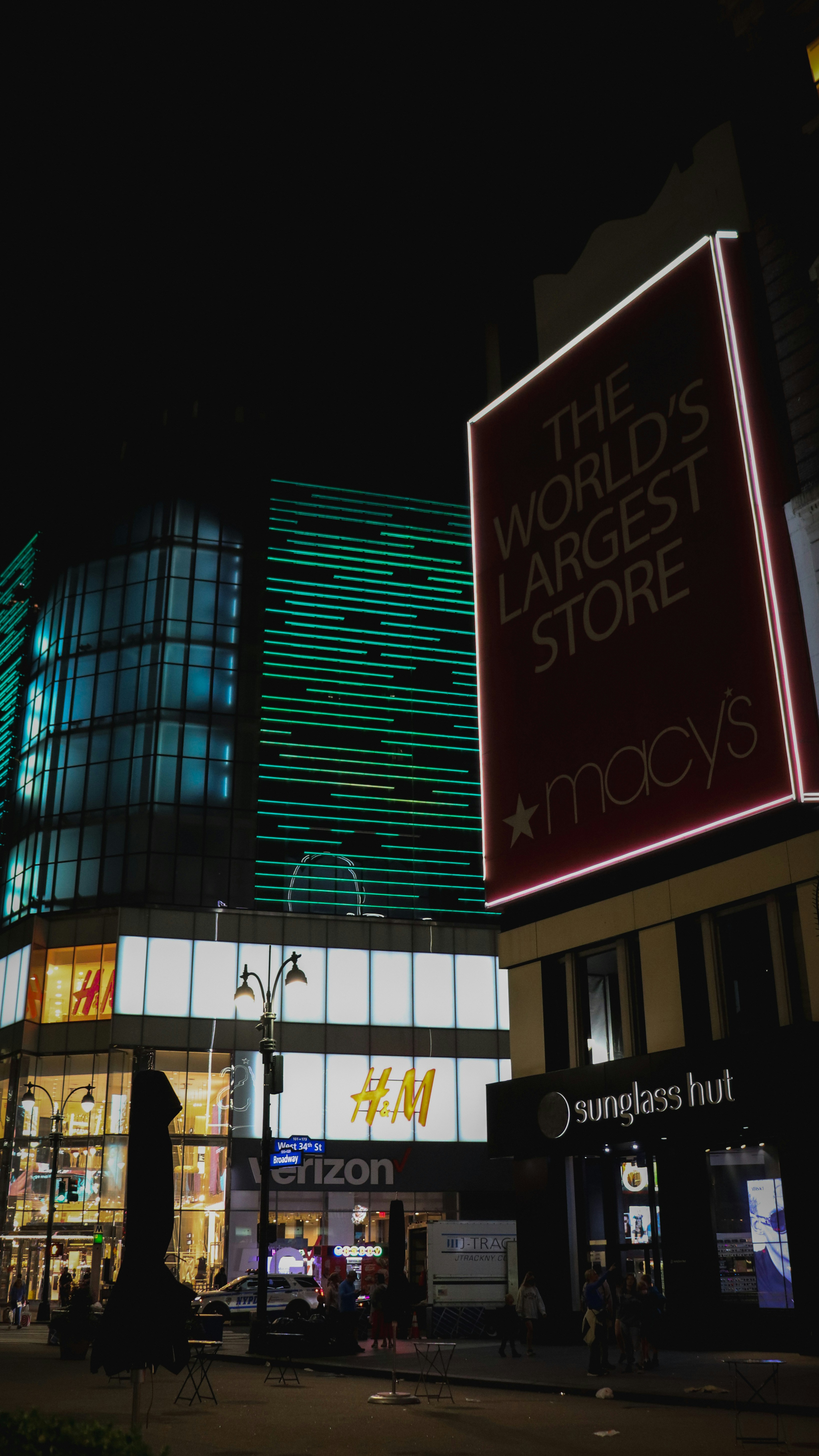 a building that has a sign that says the world's largest store