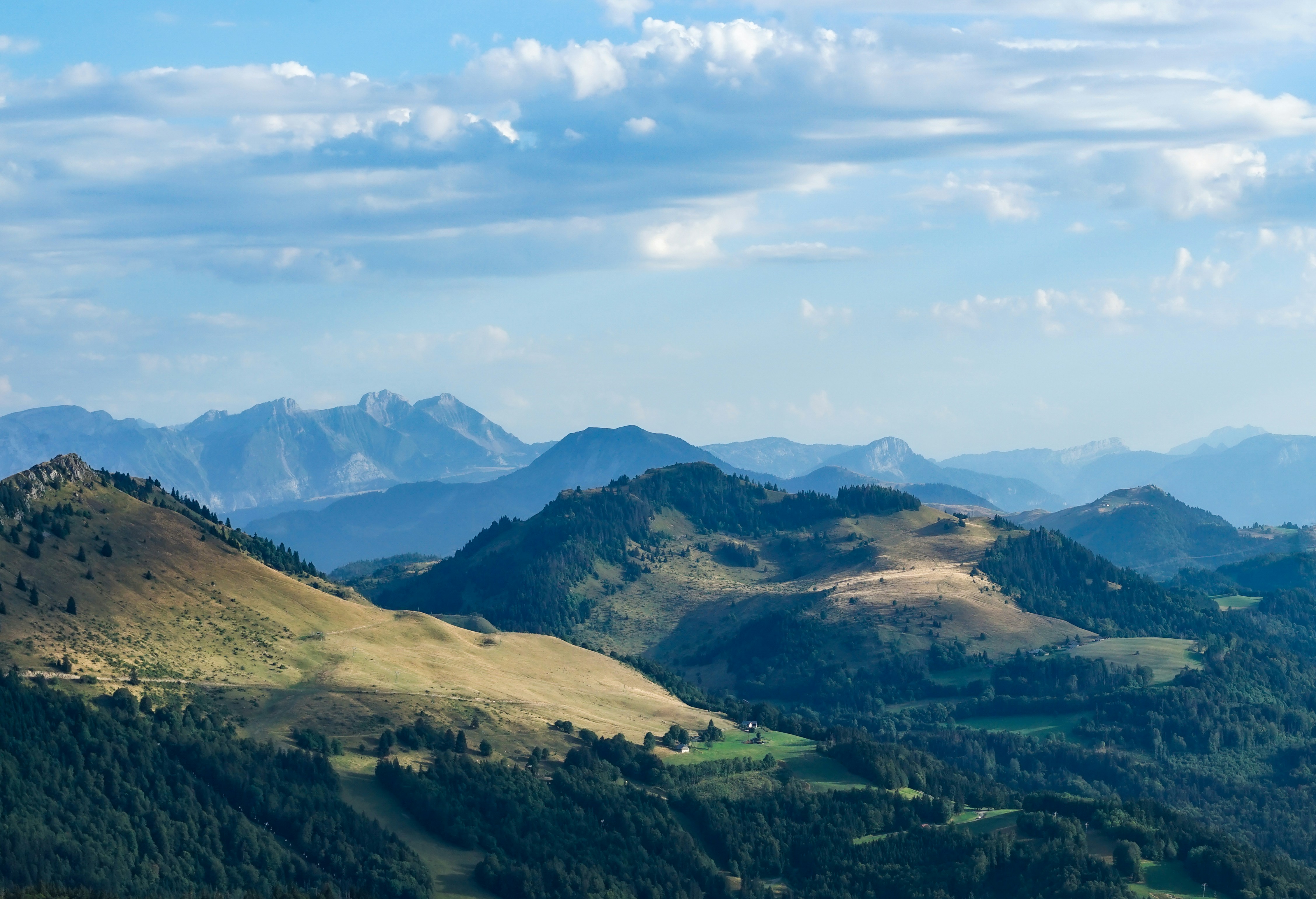 Scenic mountain landscape in Central Vietnam
