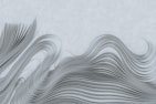 a drawing of wavy lines on a white background