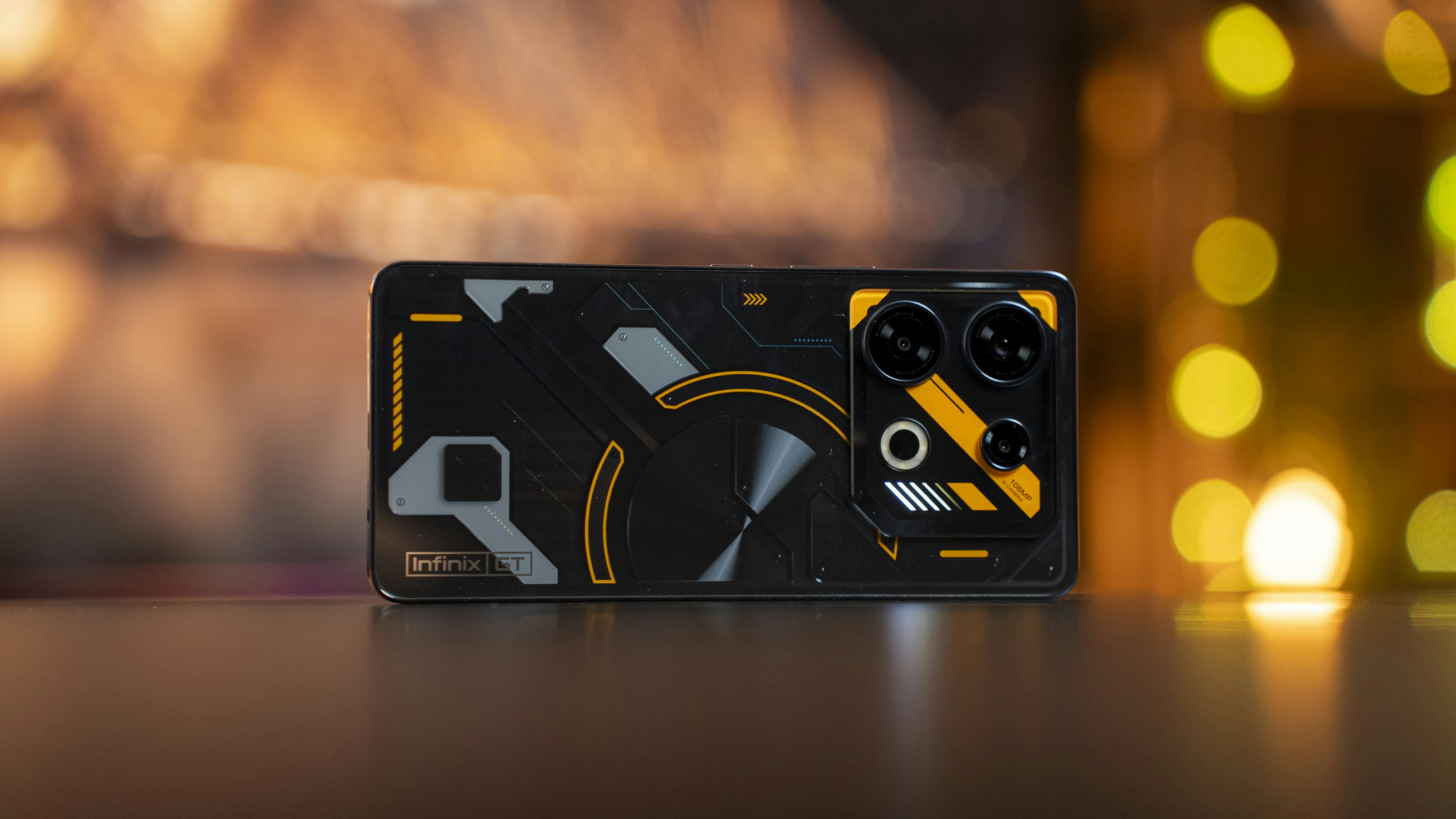 a close up of a cell phone on a table