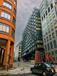 Street view showing nearby landmarks and public transport options close to the office.