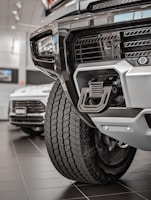 A photo showcasing the vehicle inspection process.