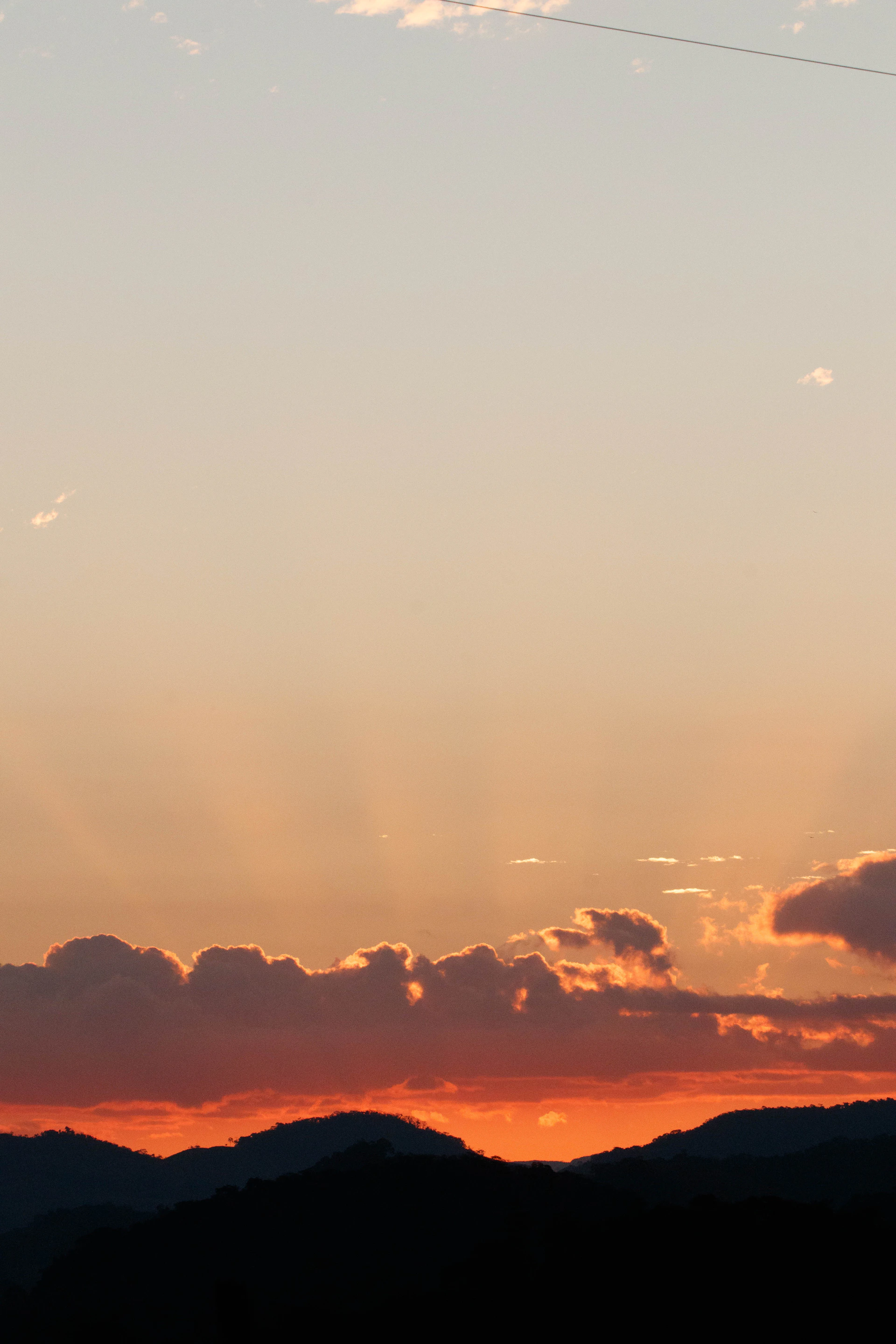 a person is flying a kite in the sky