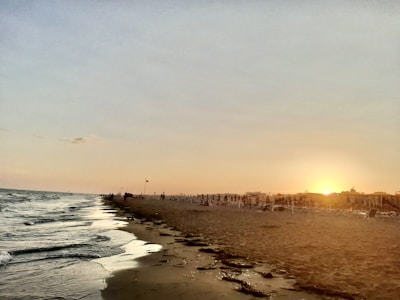 A tranquil beach at sunset, perfect for relaxation.