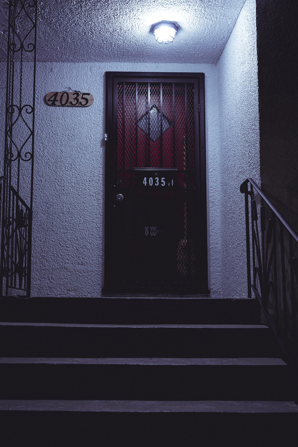 a door that is on the side of a building