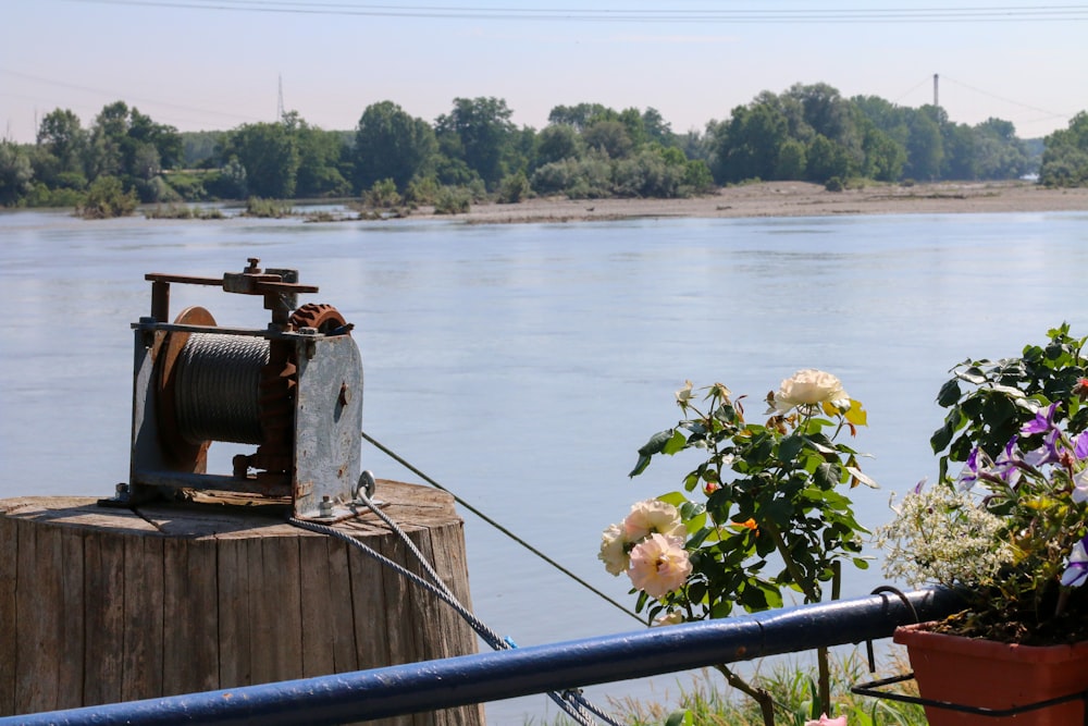 a view of a body of water from a dock