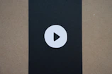 A sleek video player with a project demo, upper black overlay covering the header width.
