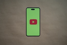 Vibrant marketing video playing on a modern smartphone screen.