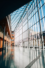 a large building with a lot of windows in it
