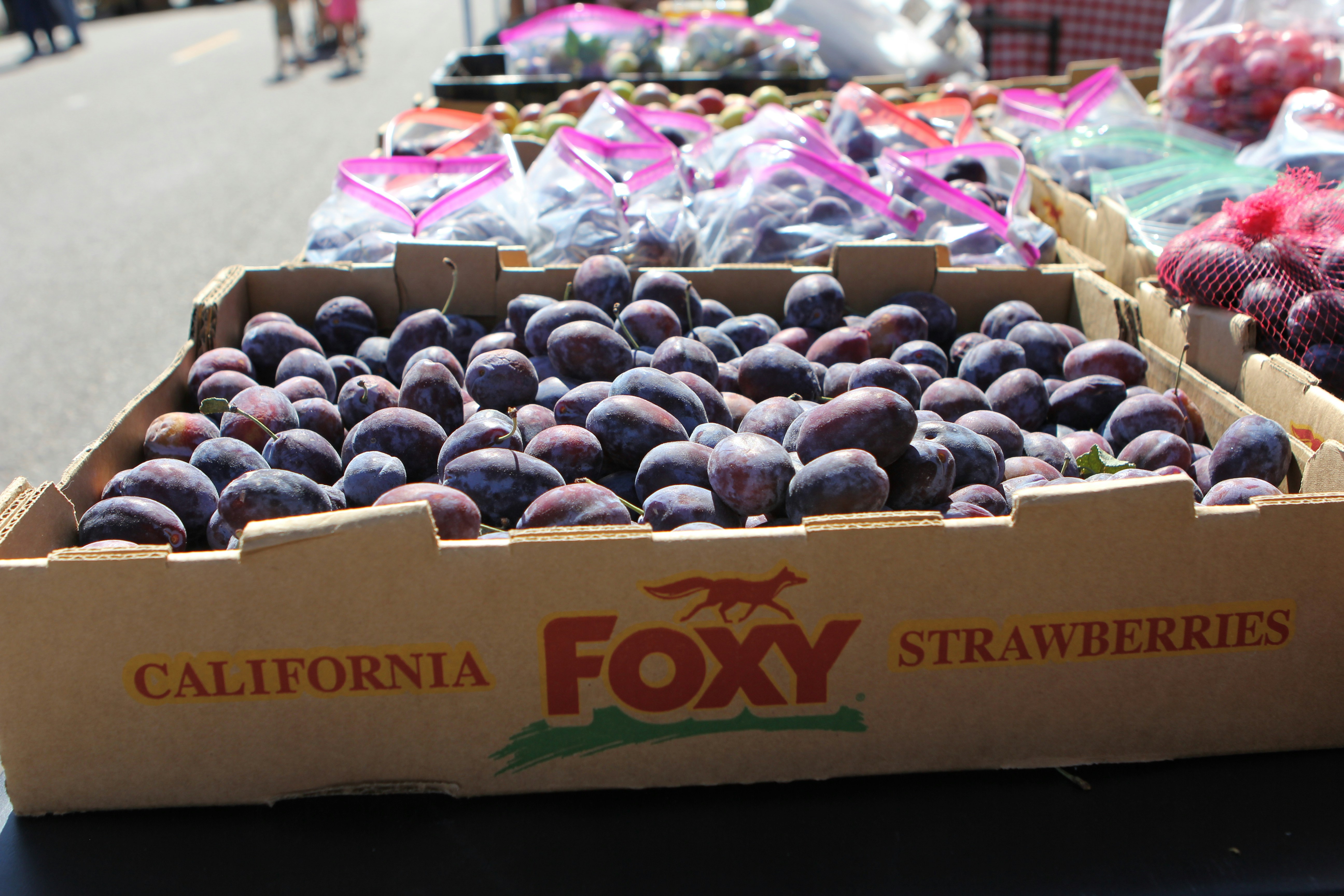 Fresh Organic Fruit in Jars