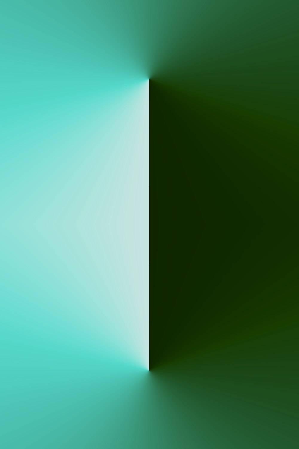 a green and white background with a square in the middle