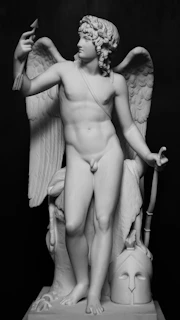 A sleek golden winged sandal resting on an ancient scroll, symbolizing Hermes' swift message delivery.