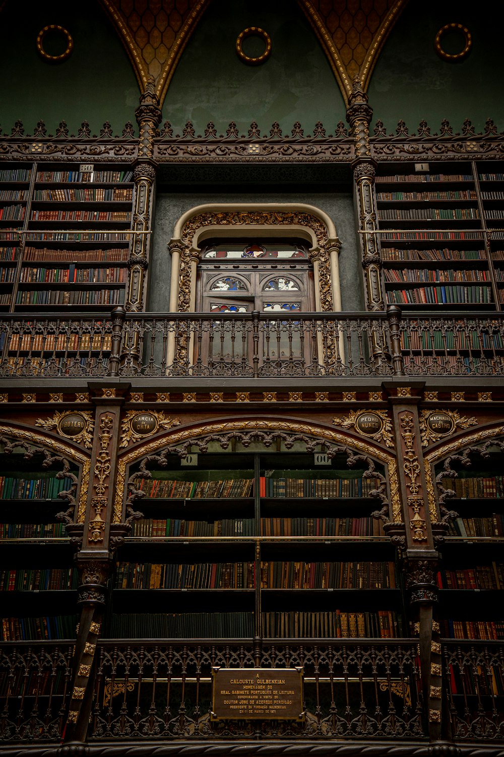 a large library filled with lots of books