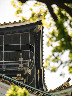 Artistic shot of Japanese-inspired brutalist architectural details in Tono.