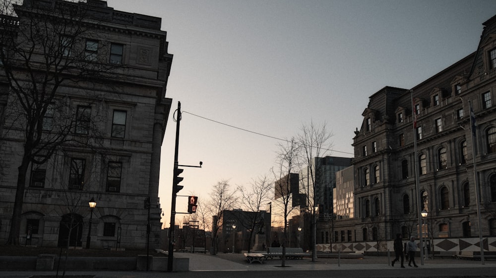 a couple of buildings that are next to each other