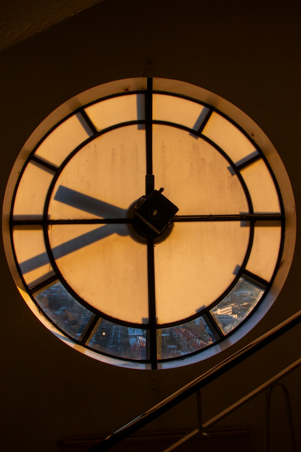 a clock that is on the side of a building