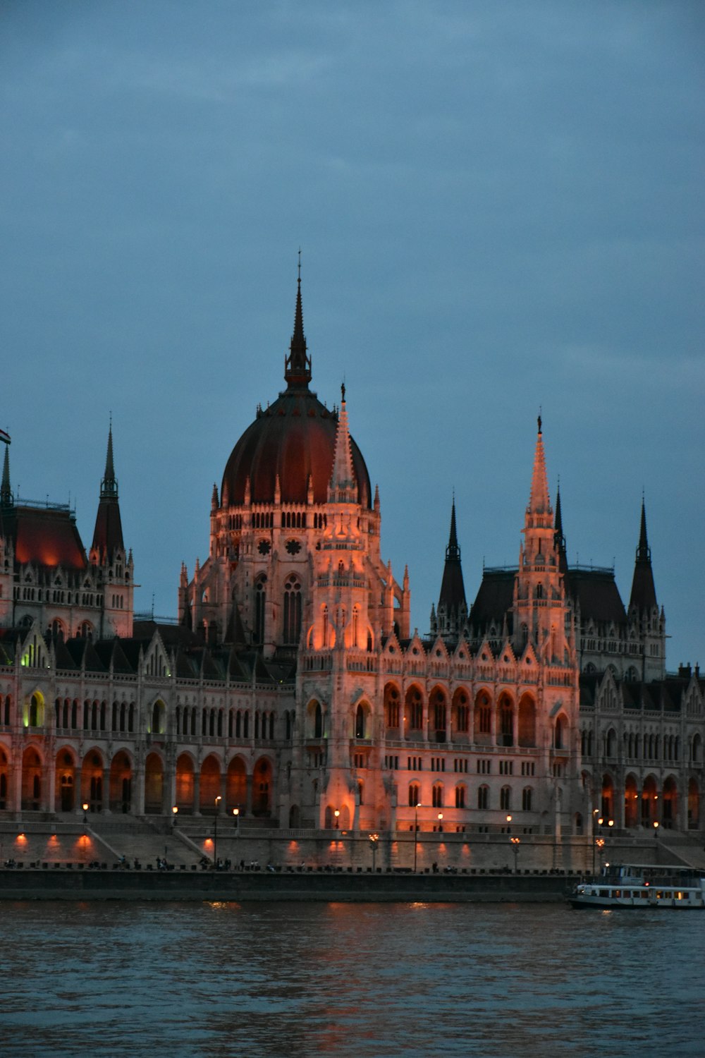 a large building with a clock on the top of it