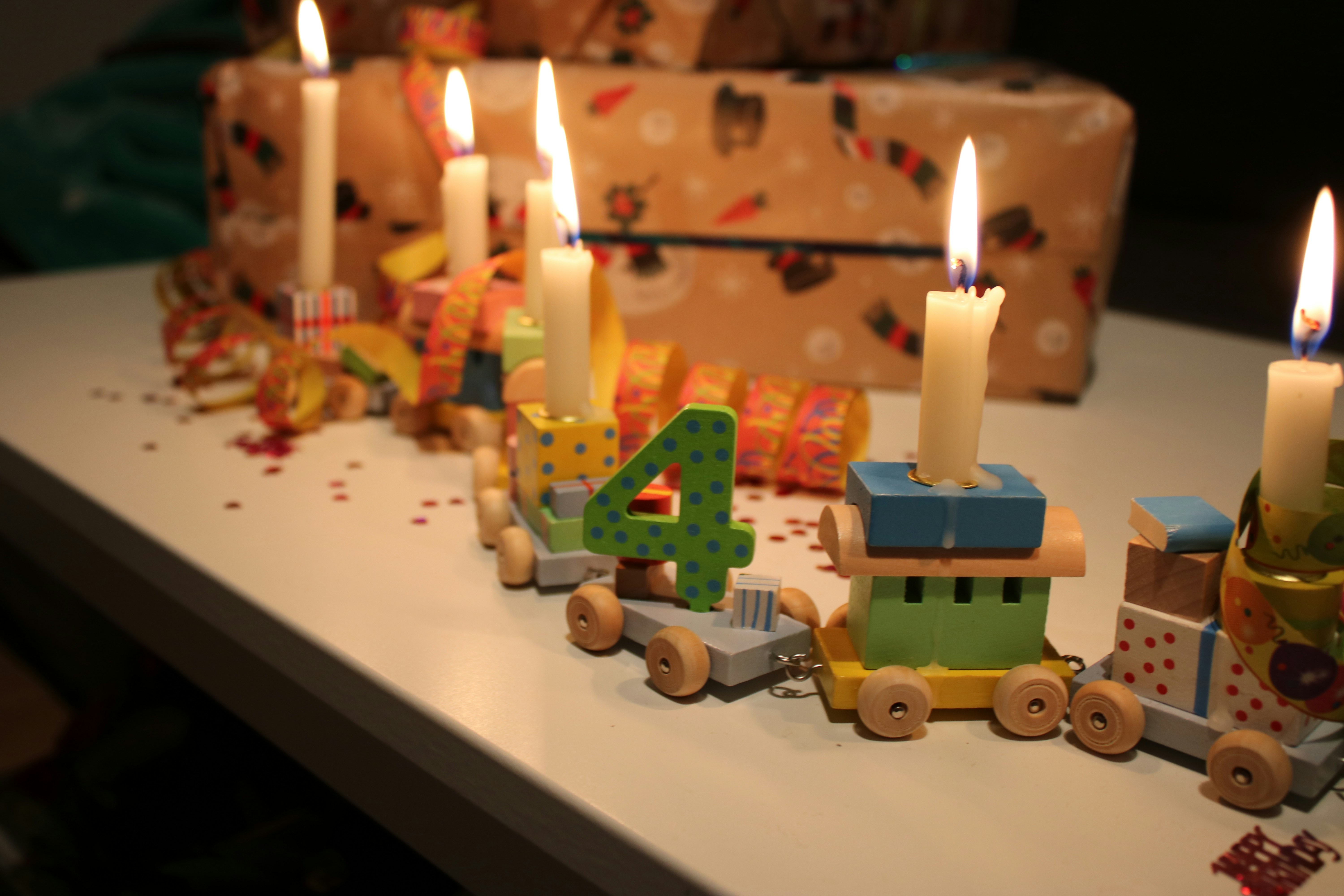 Classic Wooden Train Set