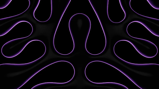 Red flow-style lines on a black background illustrating data moving seamlessly through a scalable pipeline.