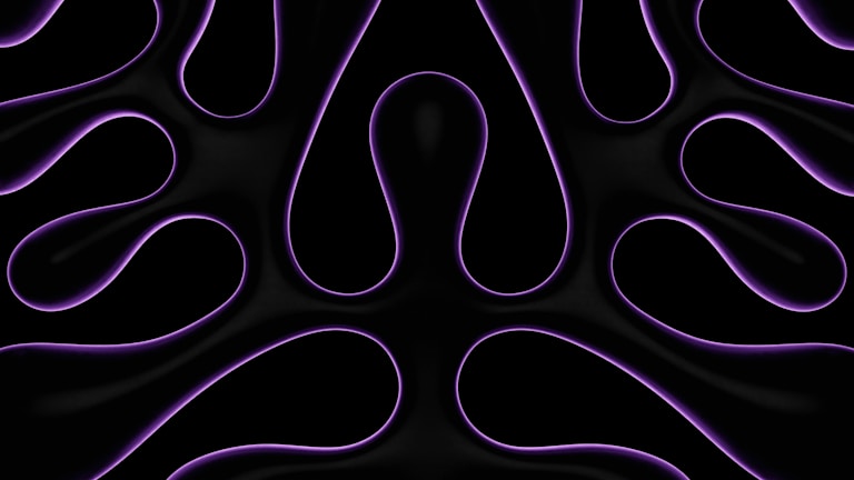 Stream kit graphics combining sleek visuals and deep purple shades