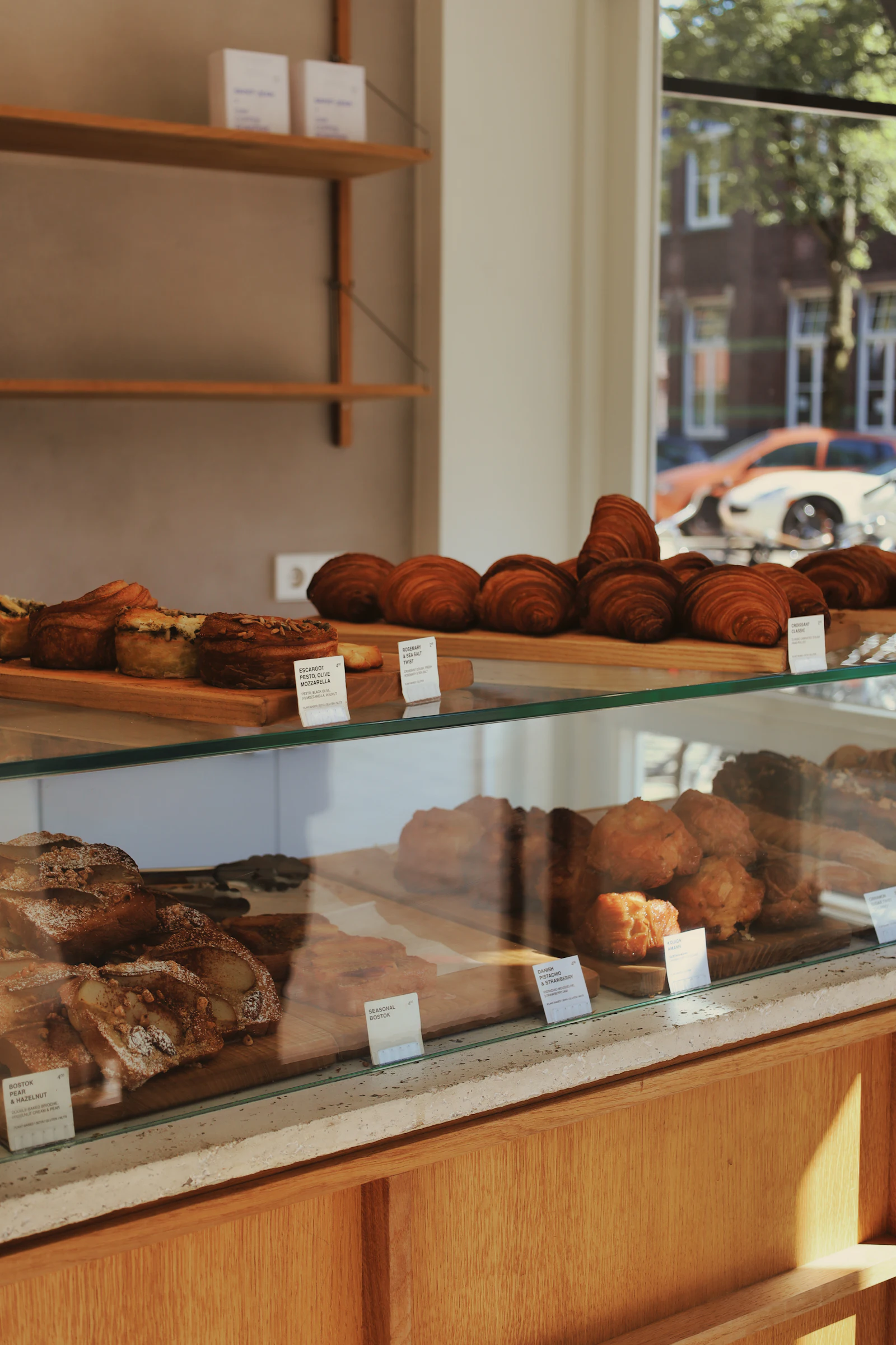 Vitrine de boulangerie