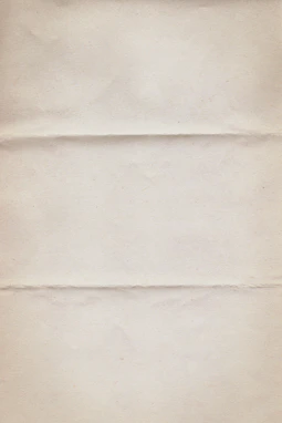 a piece of white paper with a brown border
