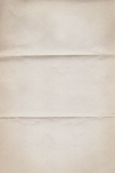 a piece of white paper with a brown border