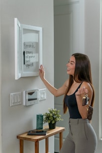 A set of keys, grocery bags, and a calendar symbolizing home watch and errands.