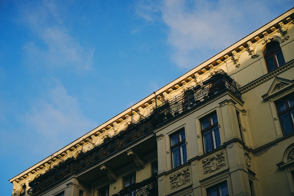 a building with a clock on the top of it