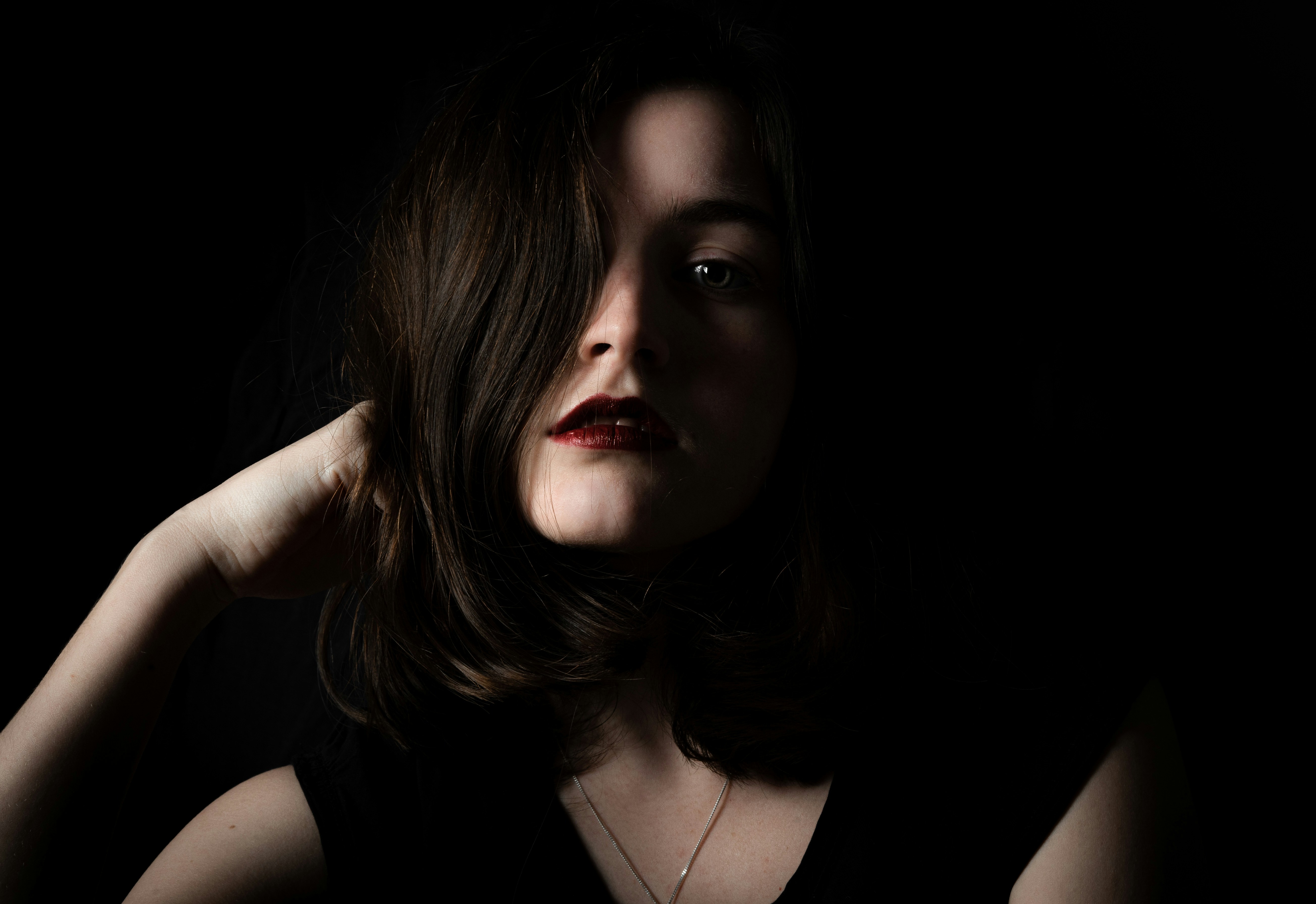 Elegant woman portrait