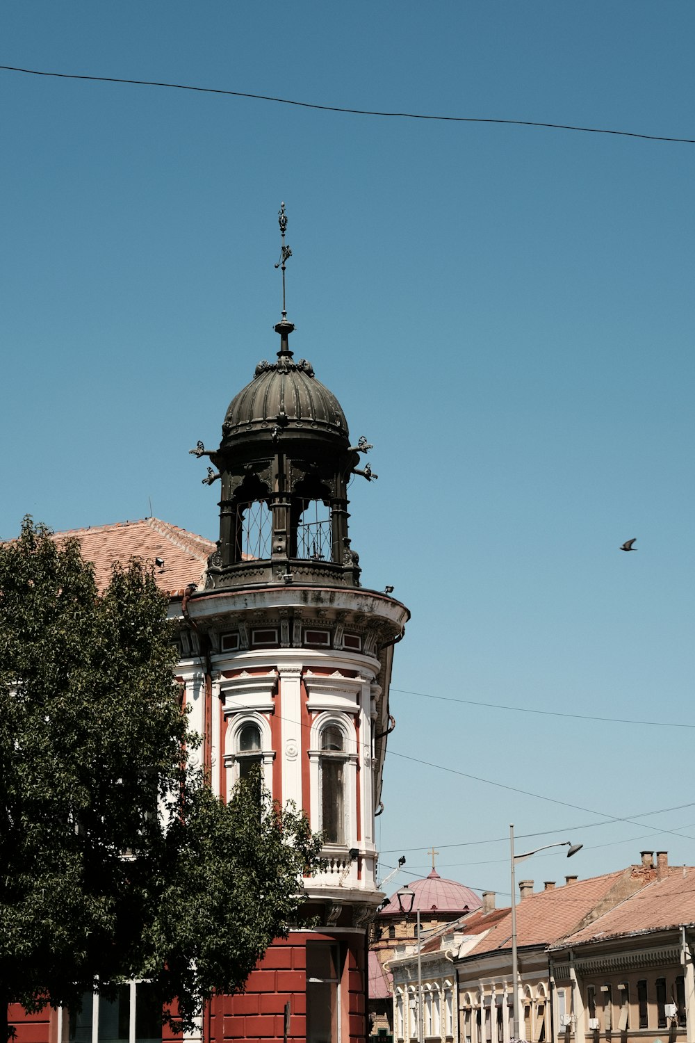 a building with a clock on the top of it