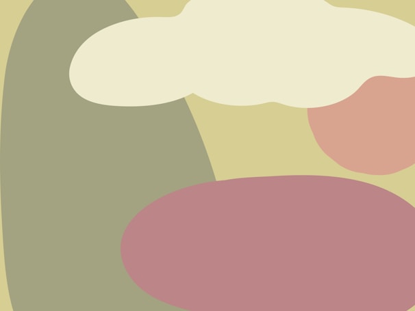 Abstract artwork featuring subtle geometric shapes in muted earth tones.