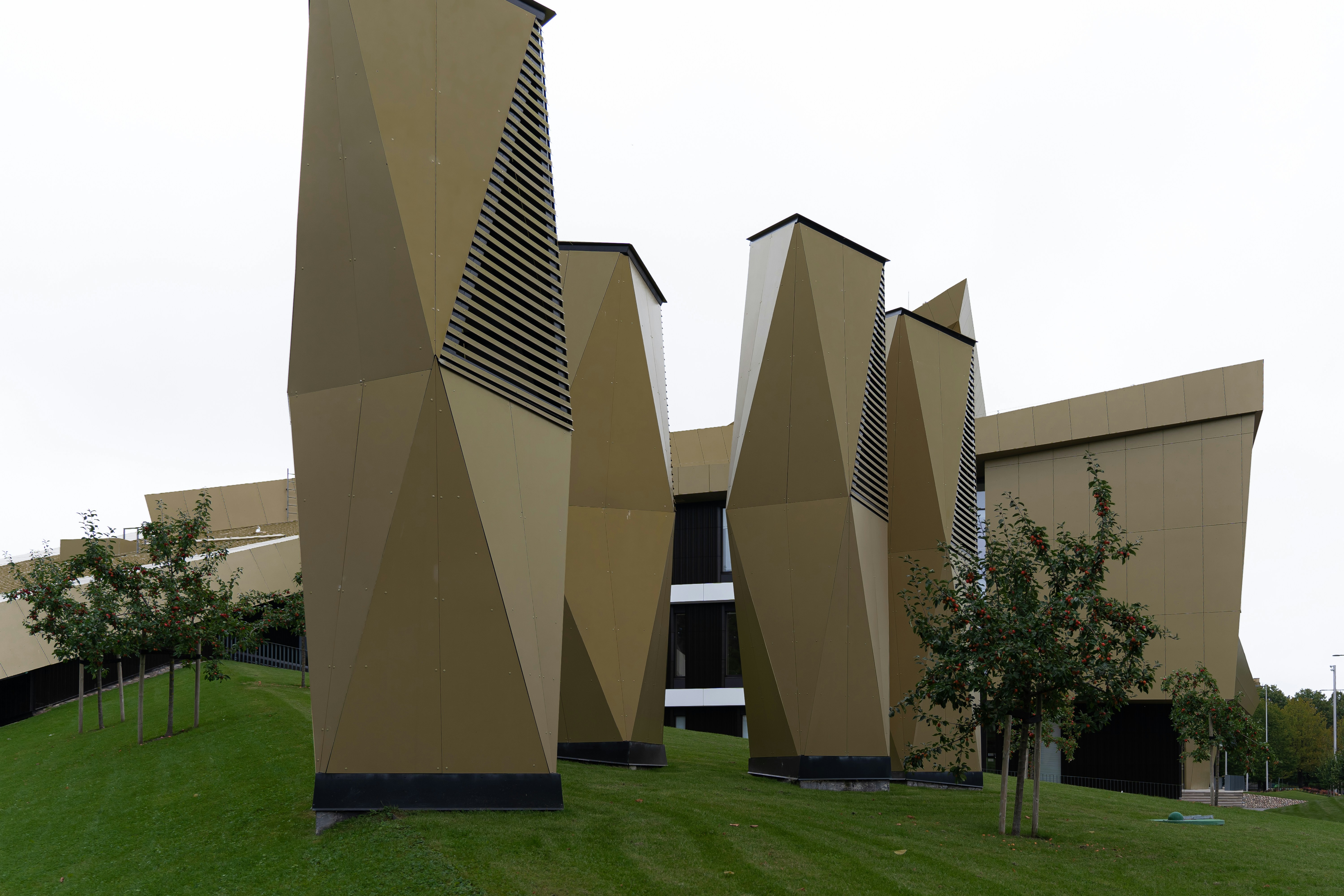 Comparison of commercial and residential architectural buildings