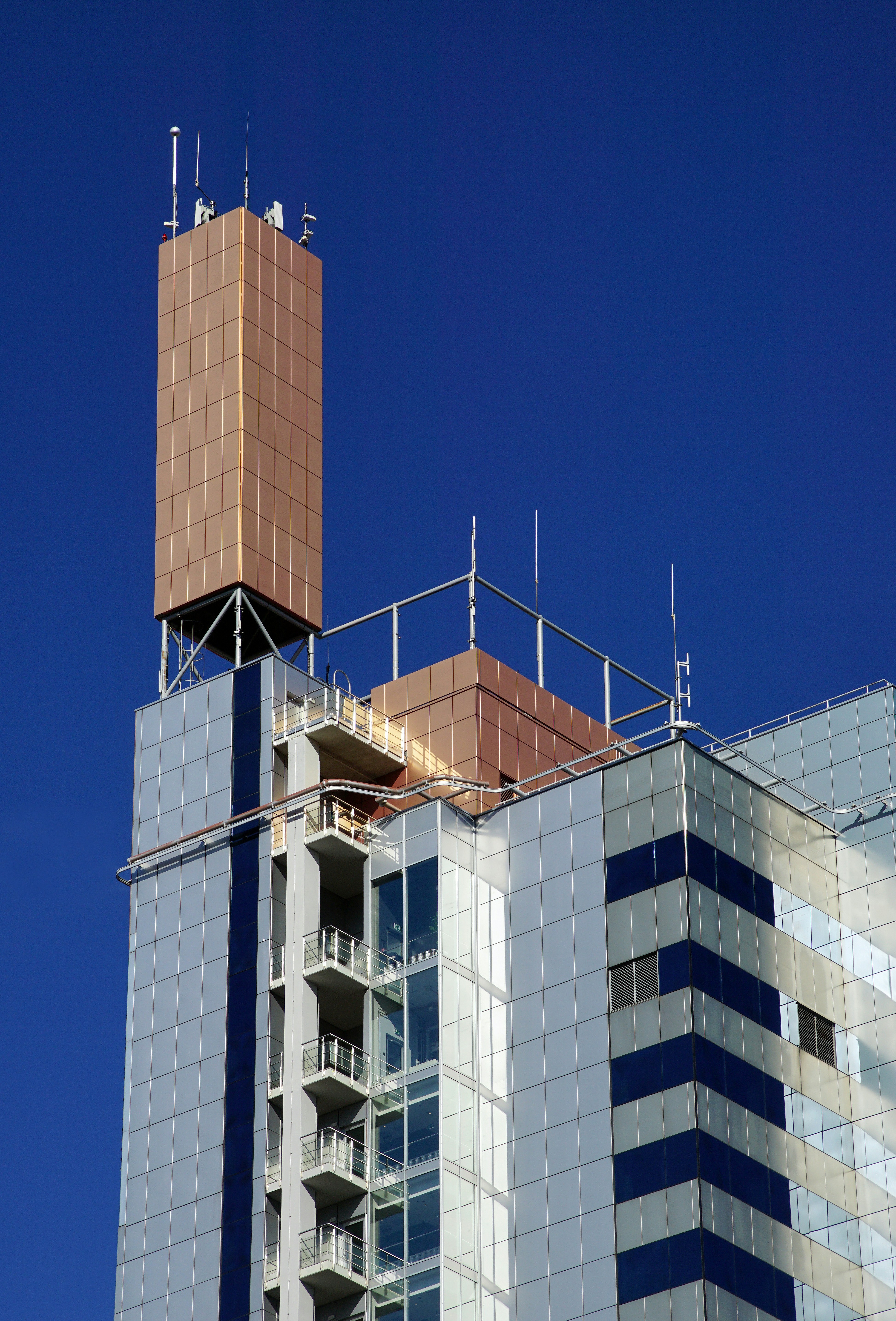 a very tall building with a lot of windows