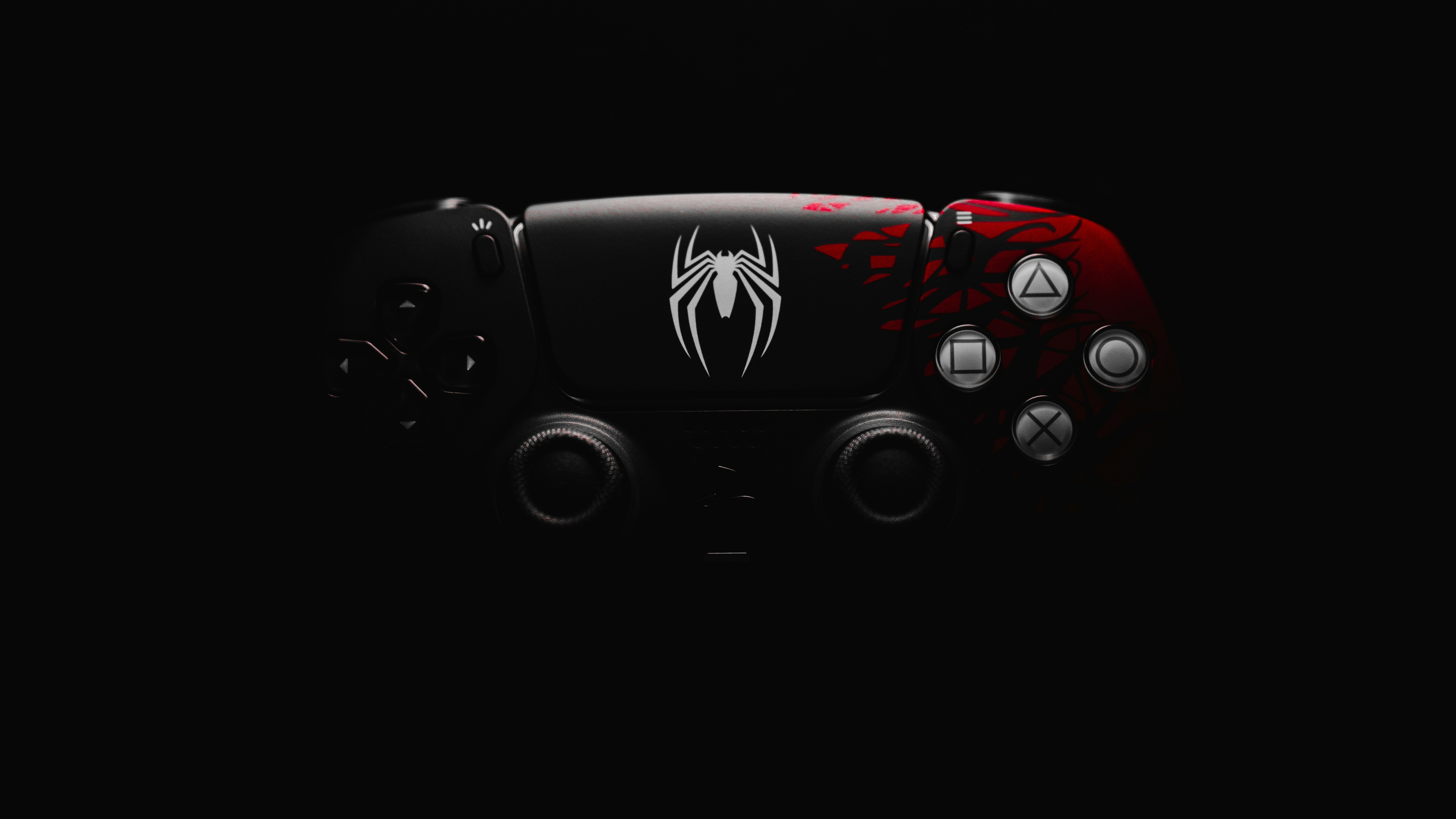A close up of a video game controller