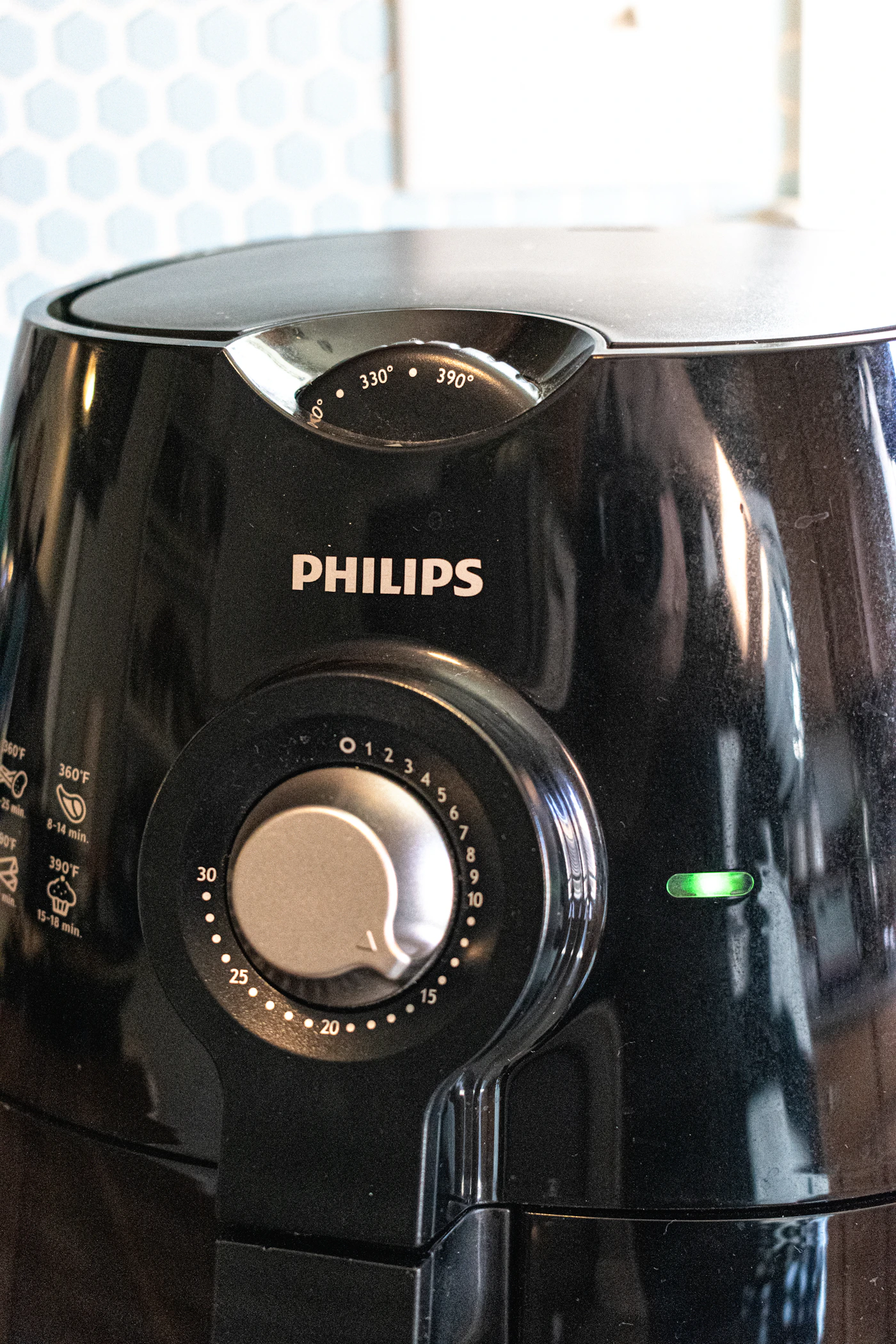 Air fryer positioned for everyday countertop cooking
